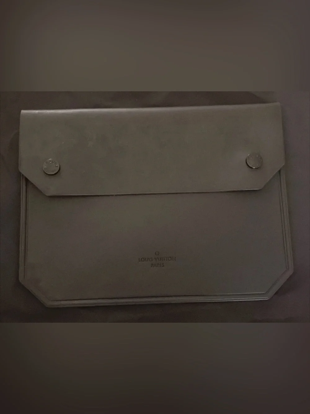 Louis Vuitton silicone snap pouch Portfolio Authentic Collector’s item